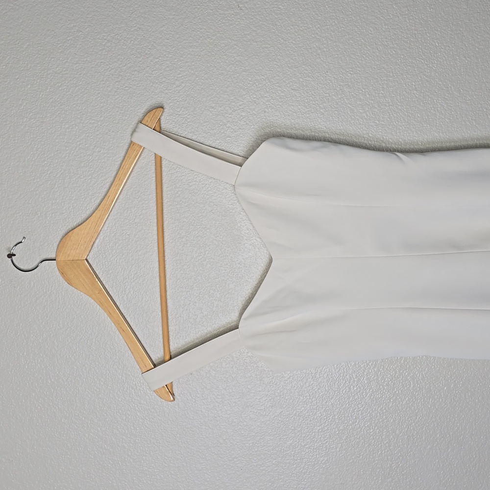 Peppermayo  Match Point Sweetheart  Lace Up Cream Mini Dress Size  Xs NWT. - Picture 4 of 11